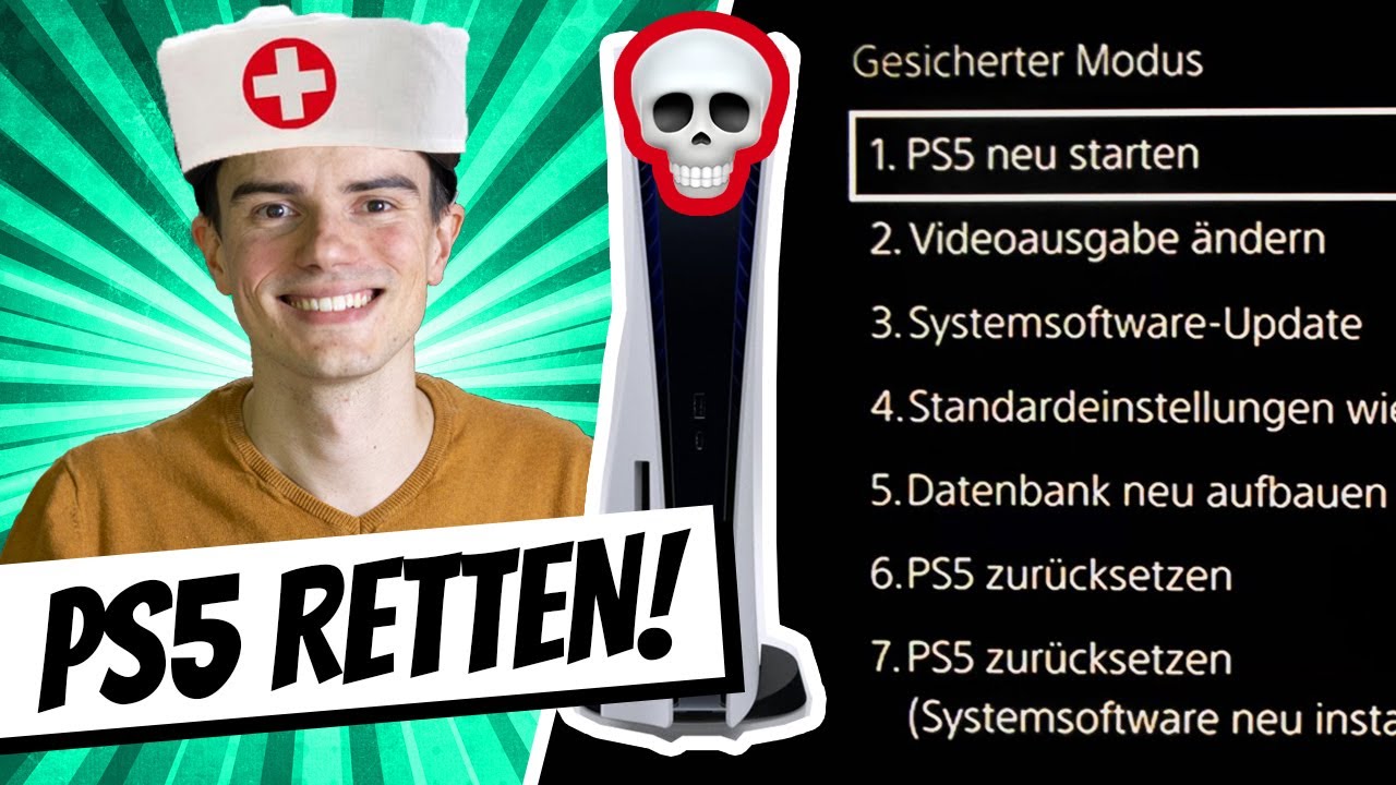 PS5 hängt / startet nicht? RETTEN mit 