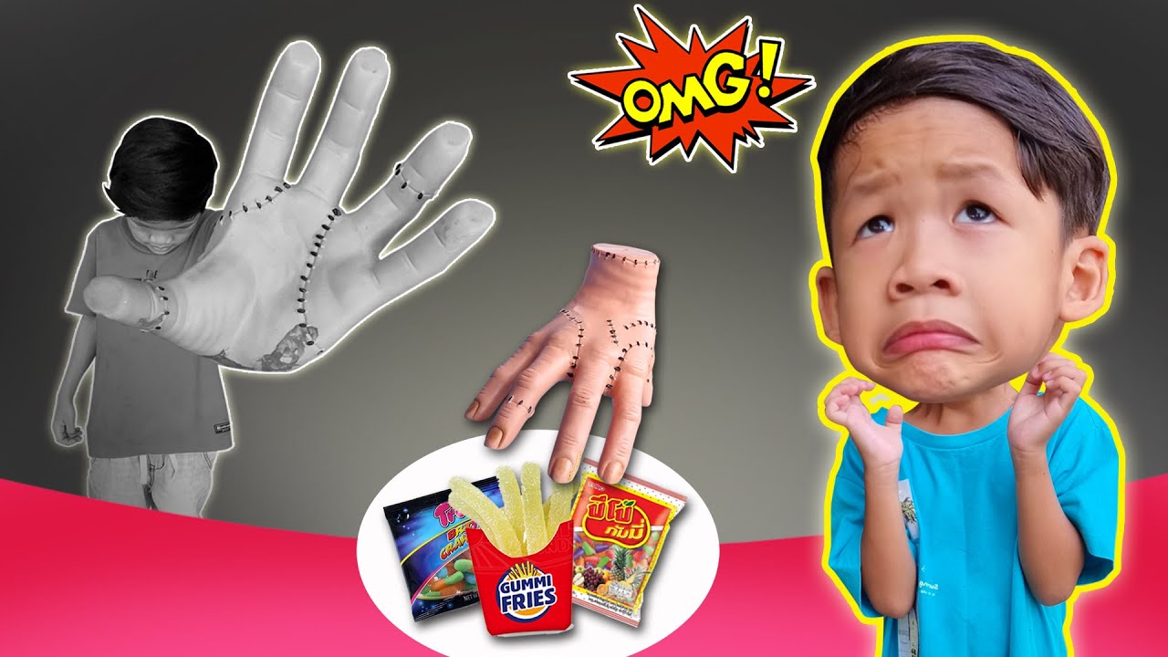 แย่แล้ว !? มือผีแอบมาหยิบขนมขุนเขาไปกิน I ละครสั้น I หนูดีมาแล้วจ้า