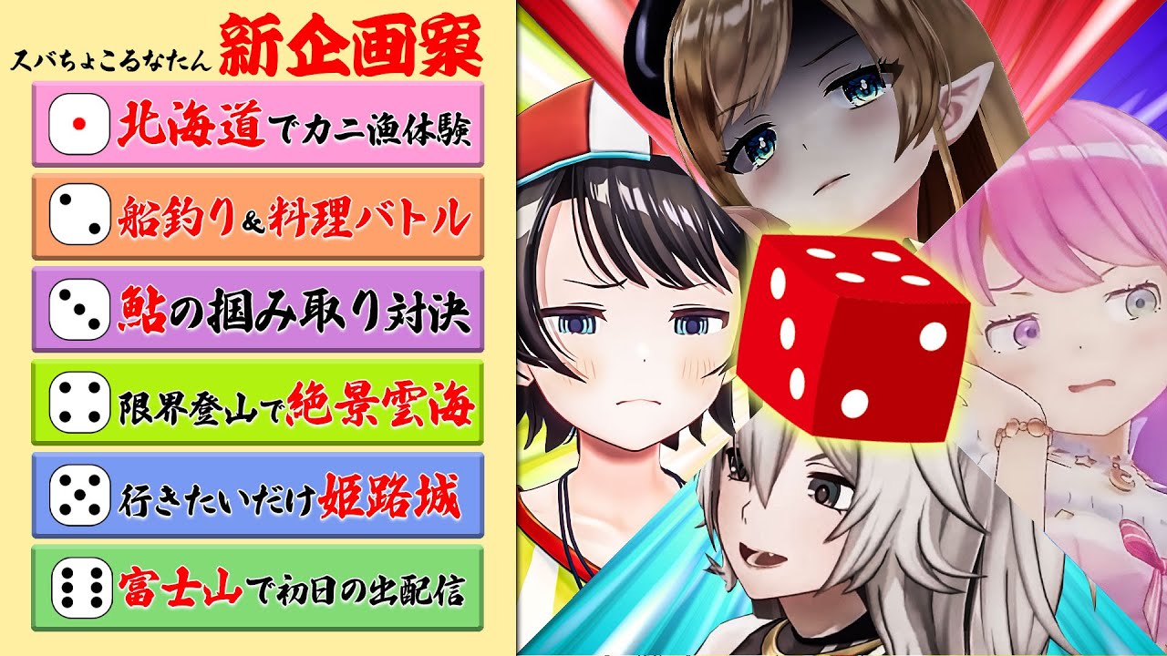 【緊急雑談】舞台裏の会話を垂れ流した結果、大量爆誕する企画たち【ホロライブ切り抜き/大空スバル/癒月ちょこ/姫森ルーナ/獅白ぼたん】