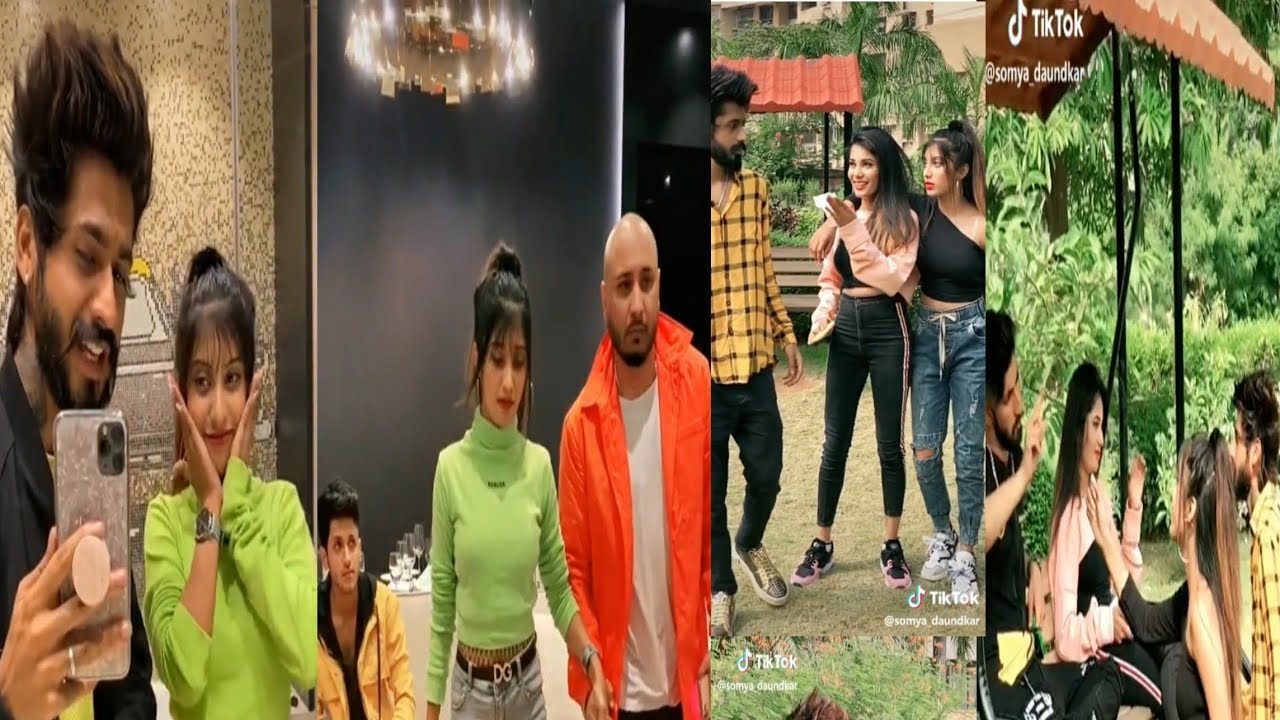 Love you janude|Somya Daundkar |Komal Daundkar |faisal |Mr faisu |Latest tik tok videos