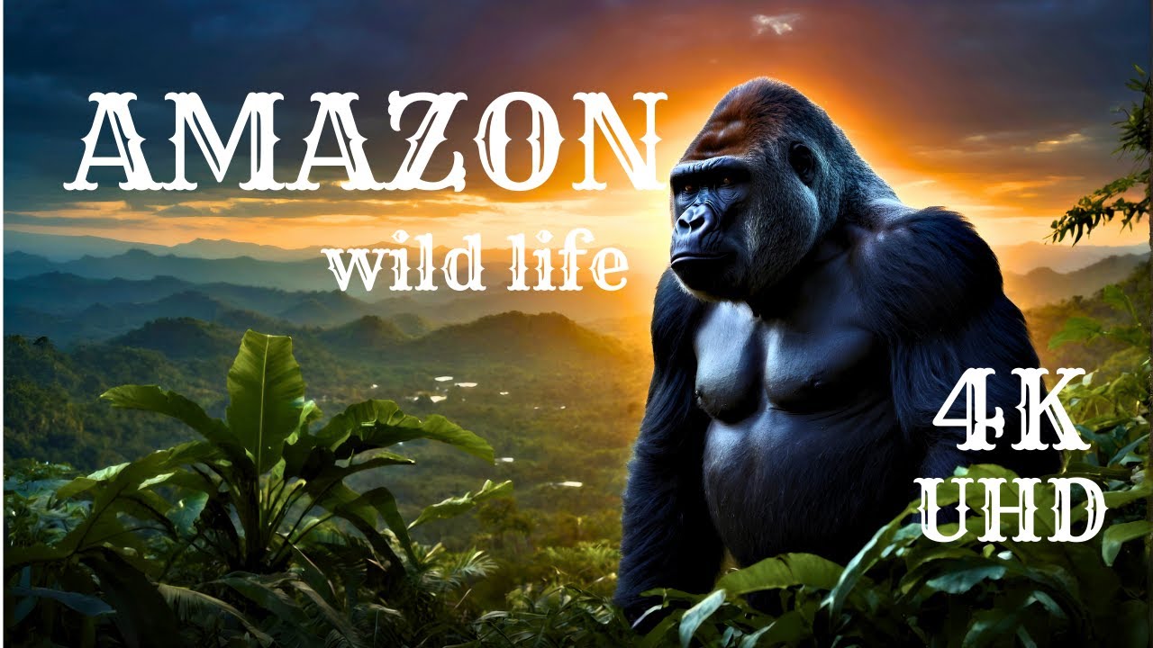 Exploring the Unseen World of the Amazon  Rainforests and Unique Wildlife 4K UHD