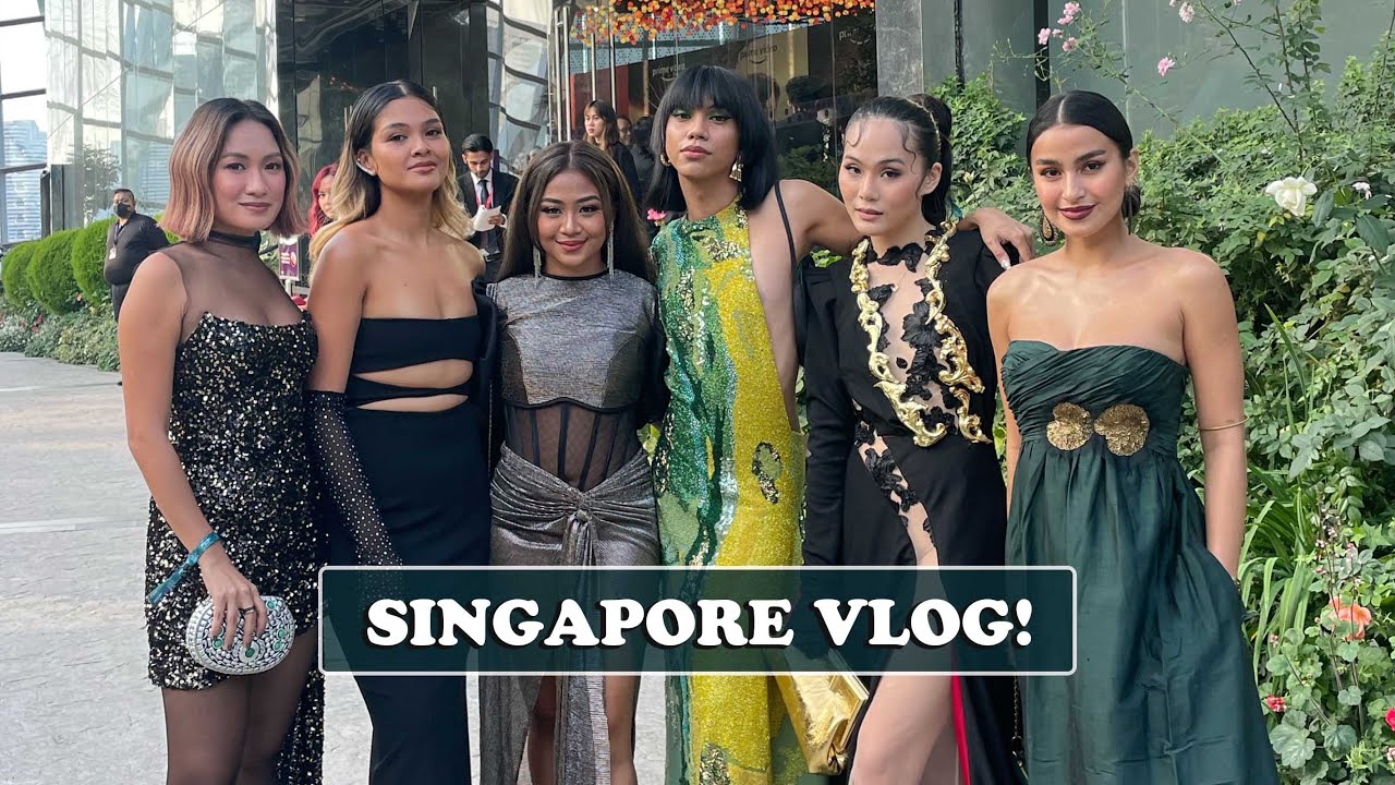 Singapore Vlog: Food Trip, Shopping, Event Day! | Laureen Uy