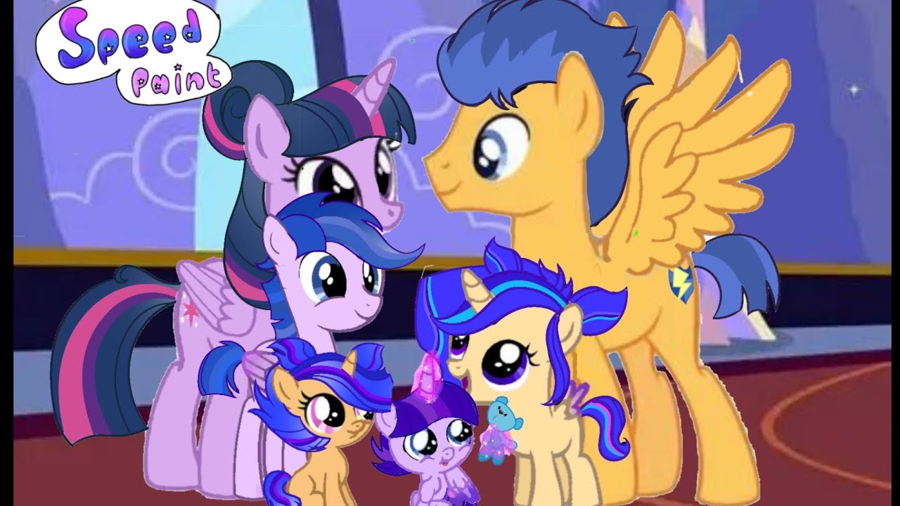 ★MLP★ {NEXT GEN} Twillight Sparkle's Family [Speedpaint]✶