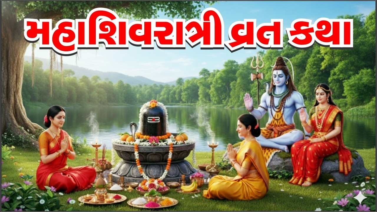 મહાશિવરાત્રીની વ્રત કથા. મહાશિવરાત્રીની પૌરાણિક કથા. મહાશિવરાત્રી વ્રત કથા #હરહરમહાદેવ