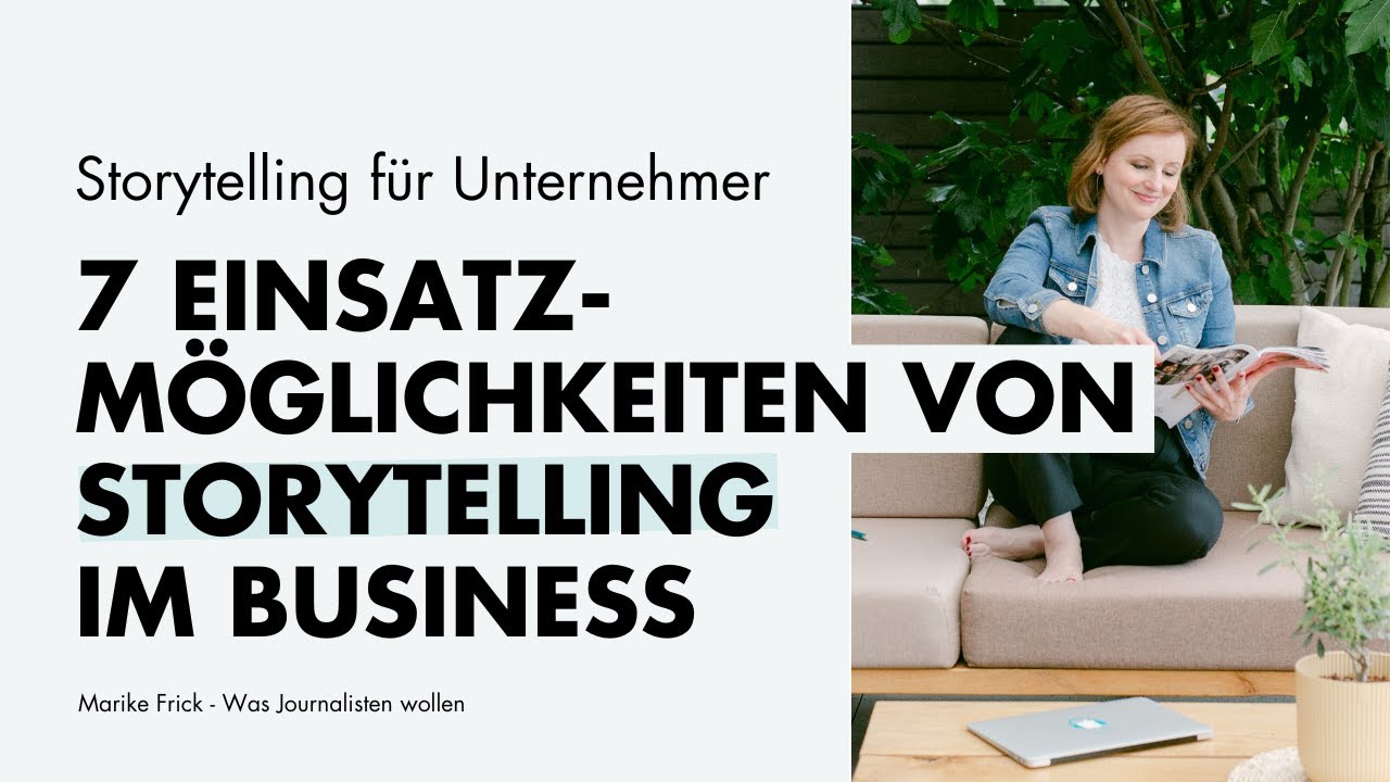 Storytelling: 7 Ideen wann du es anwenden kannst