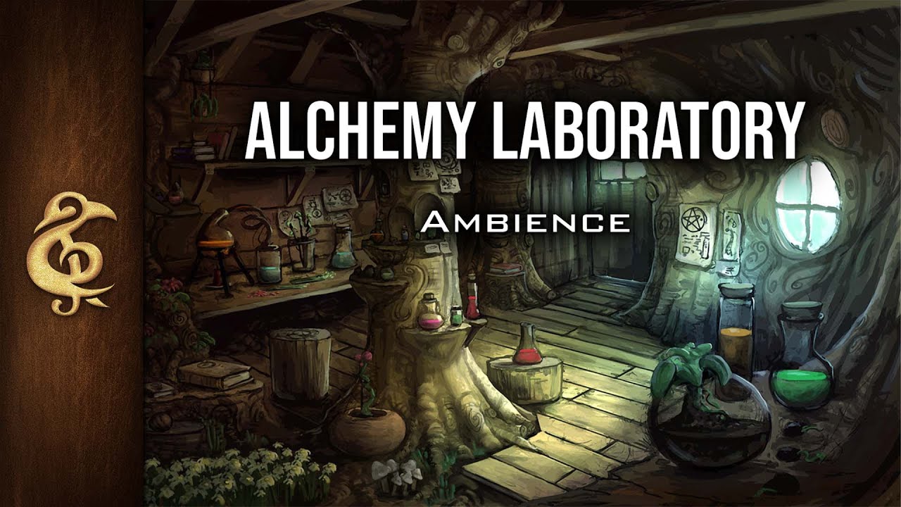 Alchemy Laboratory | Medieval Ambience | 1 Hour #dnd