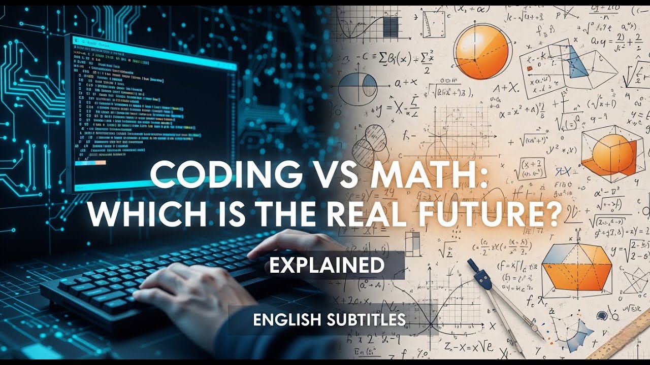Coding vs Math: Which Is the Real Future? | Explained | English Subtitles | Beginners | Simplified