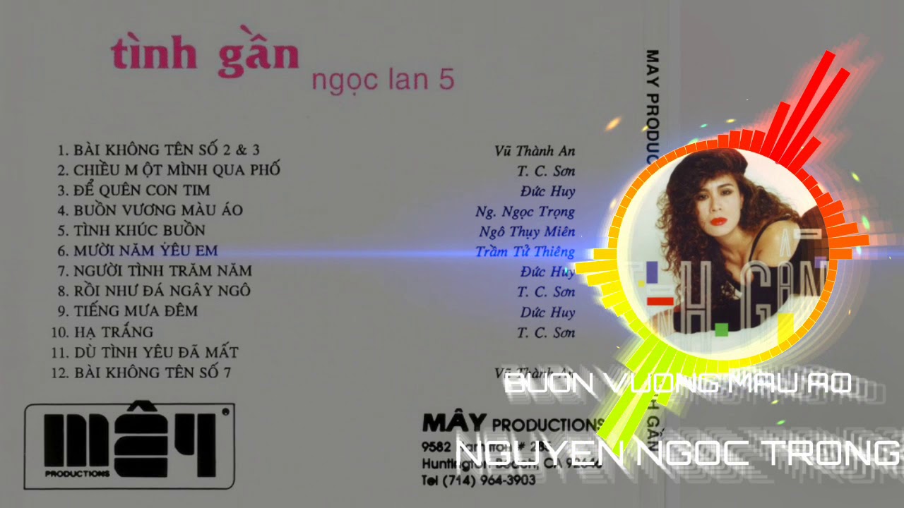 BUỒN VƯƠNG MÀU ÁO NGỌC LAN - SÁNG TÁC: NGUYỄN NGỌC TRỌNG