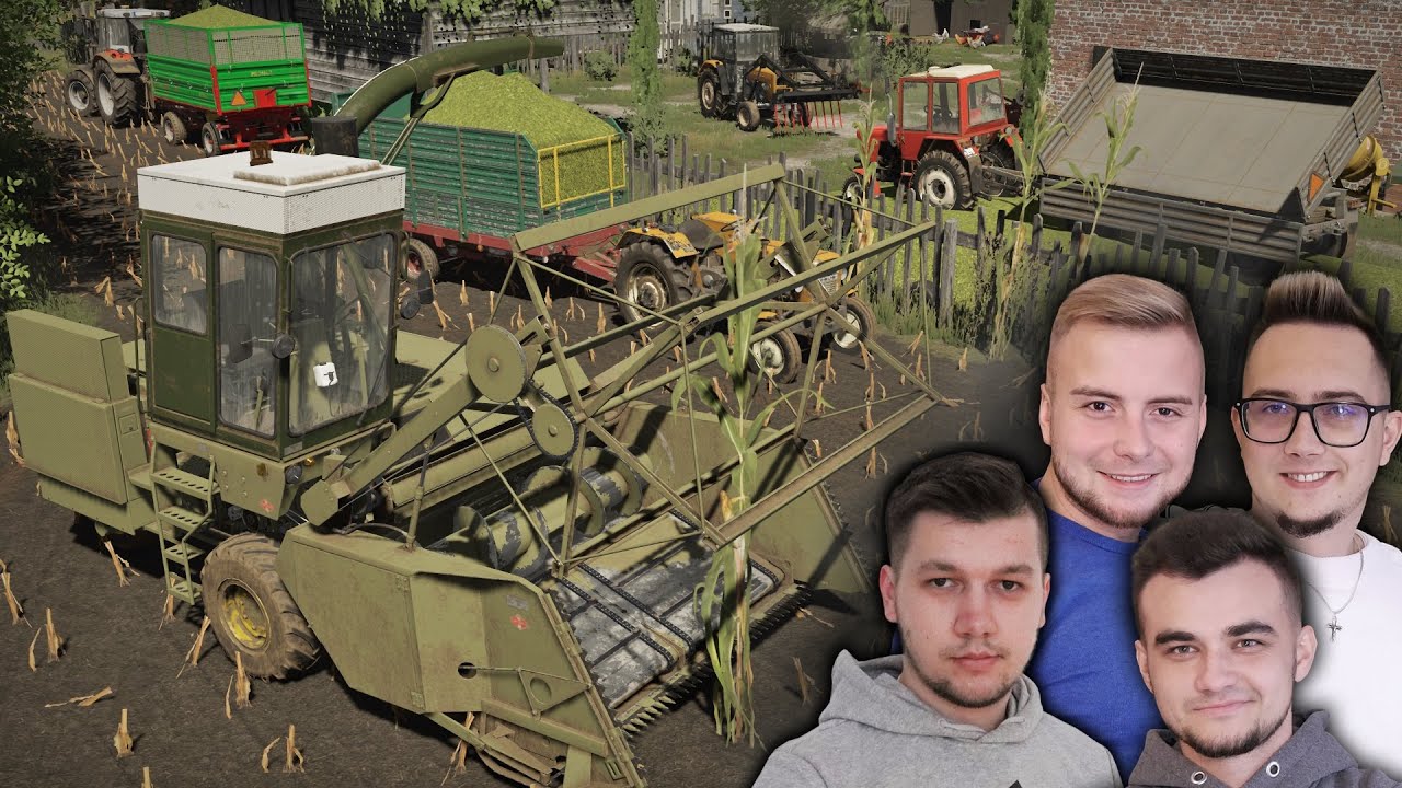 Oporowa Kiszonka Na Polskiej Wsi *Sąsiedzka Pomoc*😱 URSUS POWER 🔥