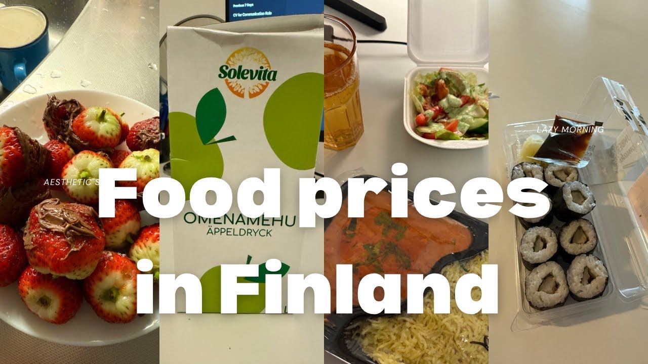 Food prices in Finland | Cost of groceries in Finland 🇫🇮