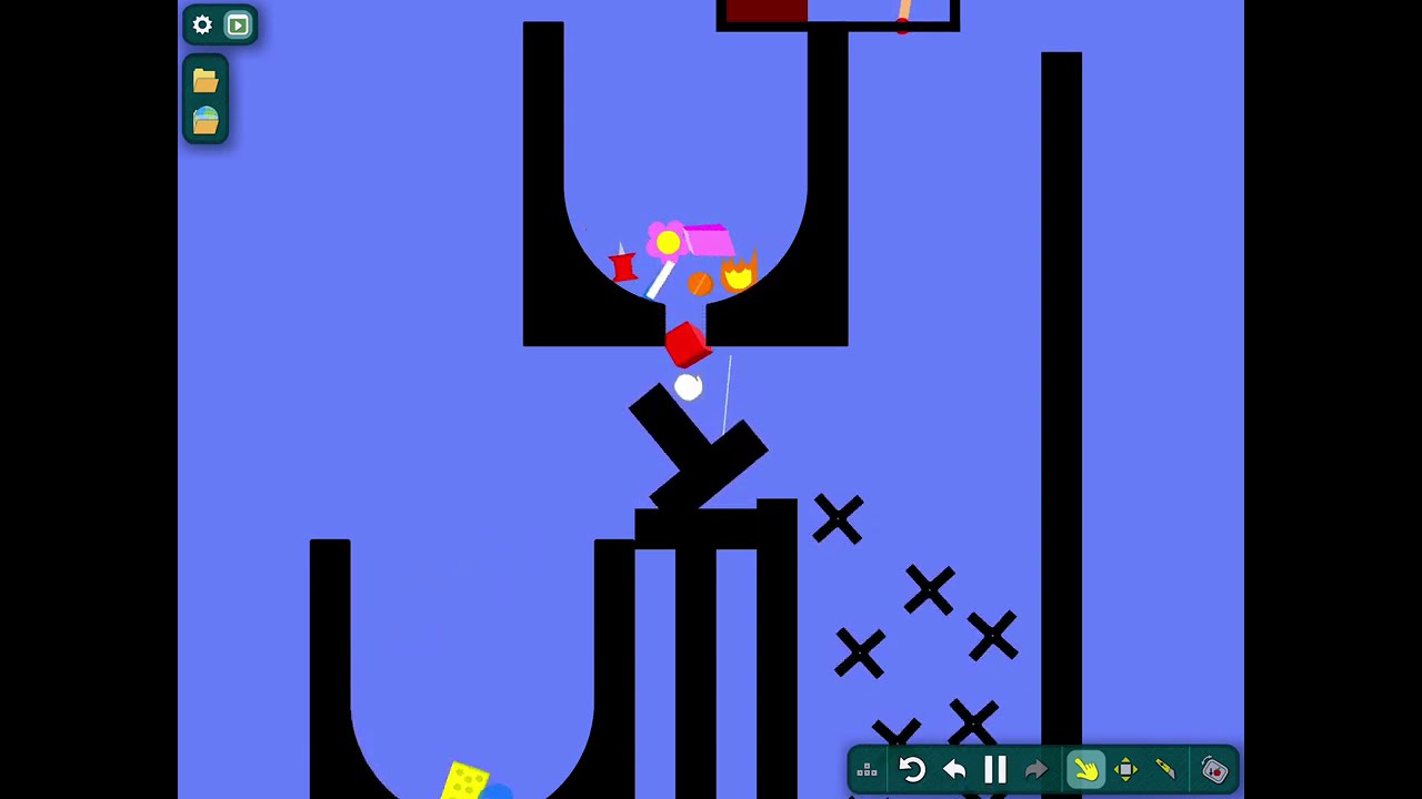 BFDI marble race