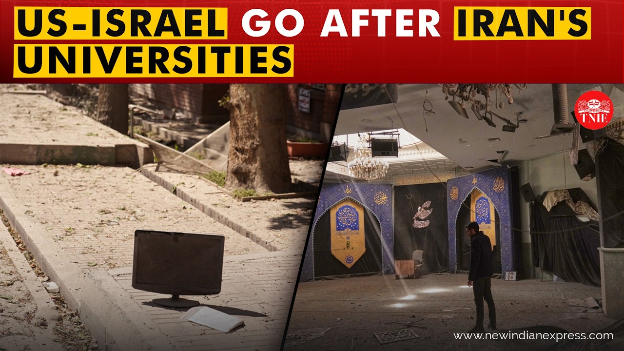 US-Israel strikes bomb Iran's top science university