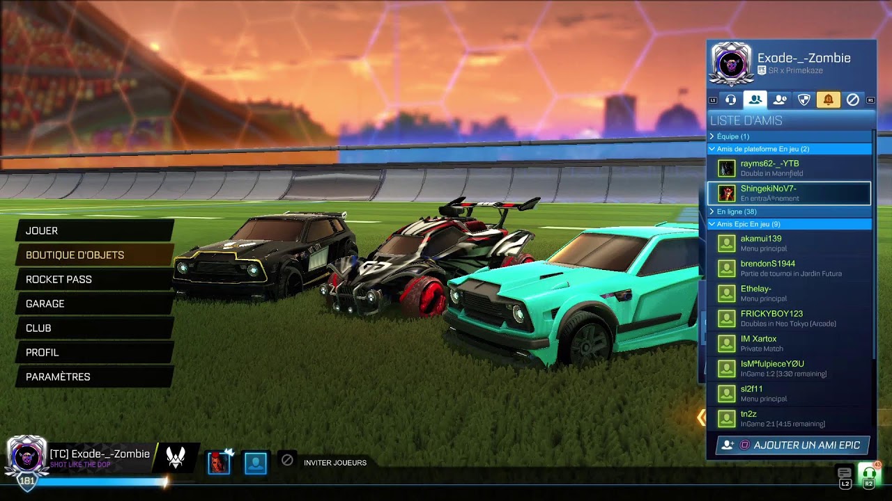 Live PS5 FR ,Rocket League monter de rank , venez rigolez ,Jouez  ou parlez!!!^^