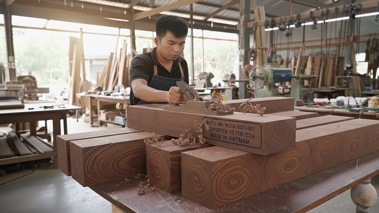 Unbelievable! A Young Carpenter Turns Old, Nail-Filled Crate Wood into Valuable Furniture