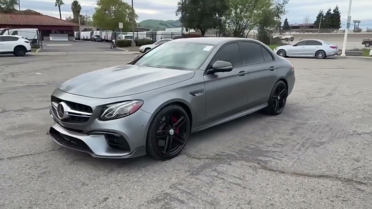 2018 Mercedes-Benz E-Class E 63 S AMG® 4D Sedan 4MATIC® Pleasanton, Livermore, Fremont, Haywa...