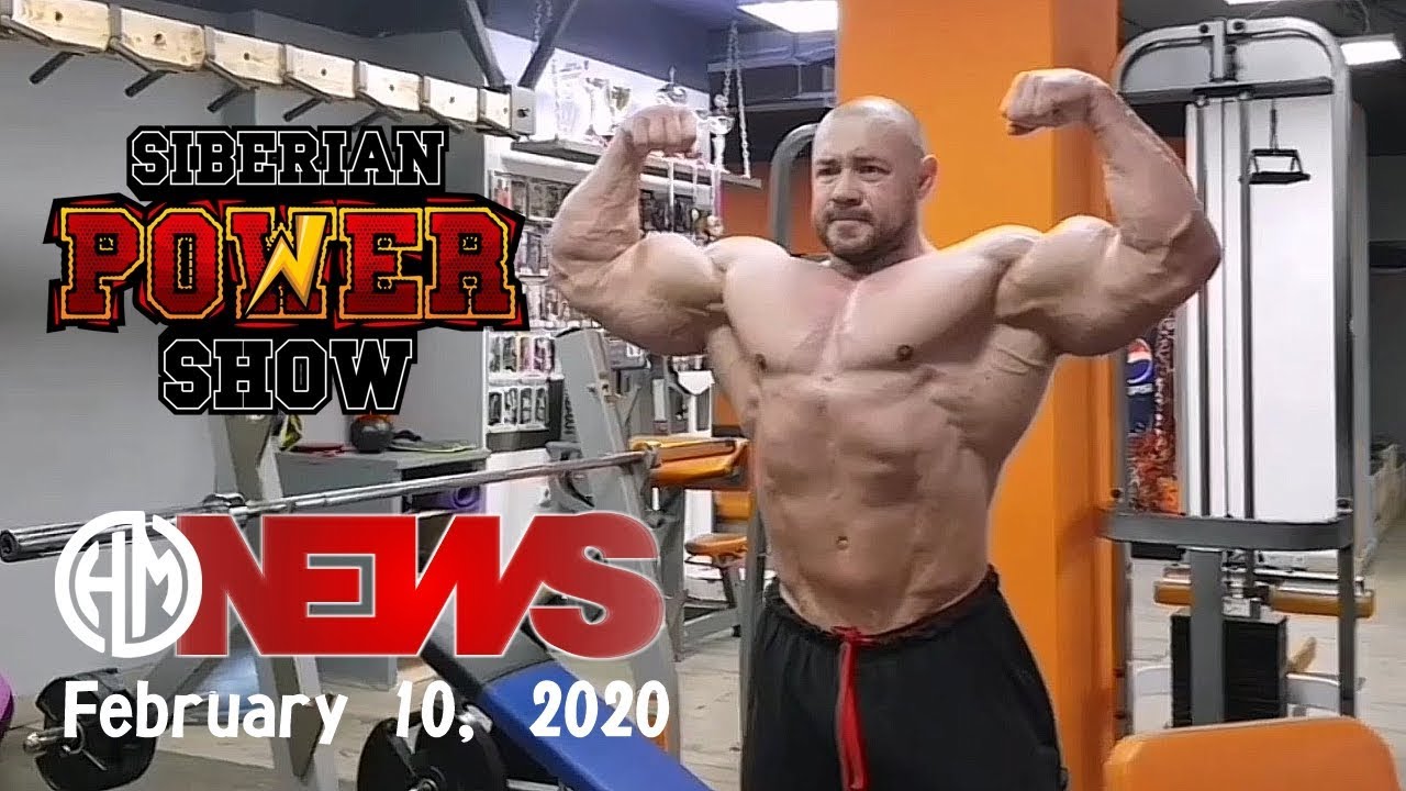 2020 Siberian Power Show. Неувядающий Алексей Тронов в процессе подготовки.