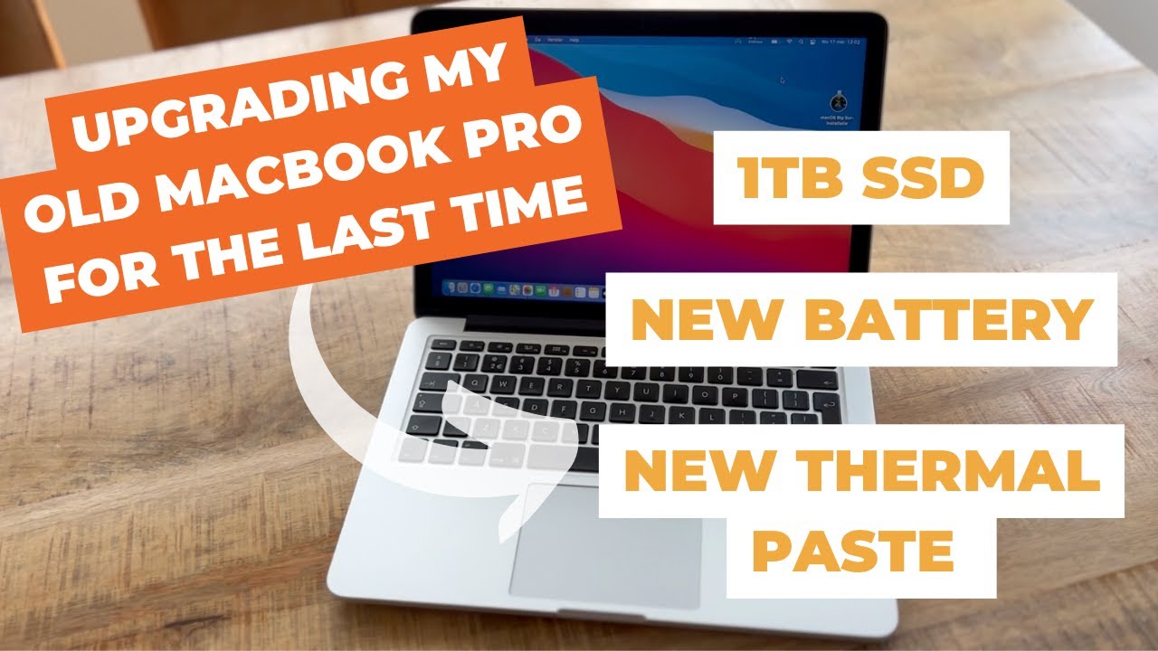 Как обновить MacBook Pro i5 середины 2014 года — SSD на 1 ТБ/НОВЫЙ АККУМУЛЯТОР/ТЕРМОПАСТА