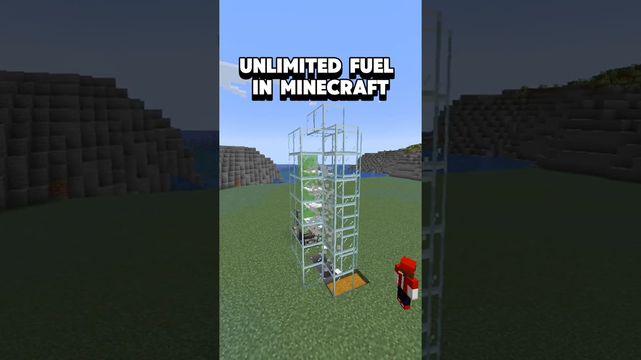 Best Unlimited Fuel Source In Minecraft! #minecraft #survival #minecraftfarm
