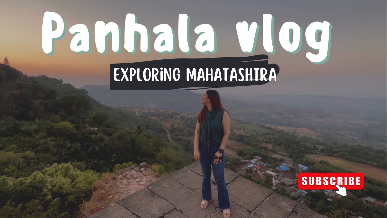 Panhala fort vlog,things to do in kolhapur| kolhapur vlog | kolhapur food - bhakri pithla golgappa