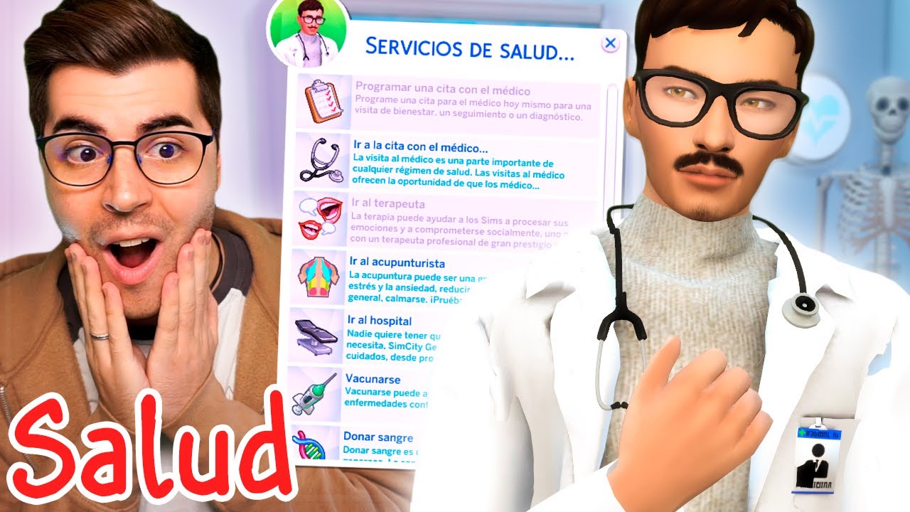 ENFERMEDADES REALES, CIRUGÍAS, medicamentos, vacunas y más... ESTE MOD ES SÚPER INTENSO! 💉👨🏻‍⚕️