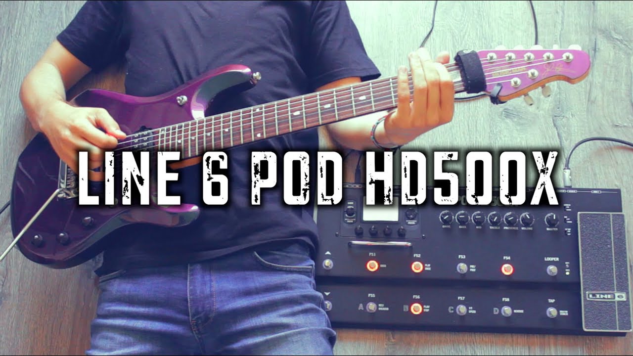 Line 6 POD HD500X - Metal - New Album out NOW!!!
