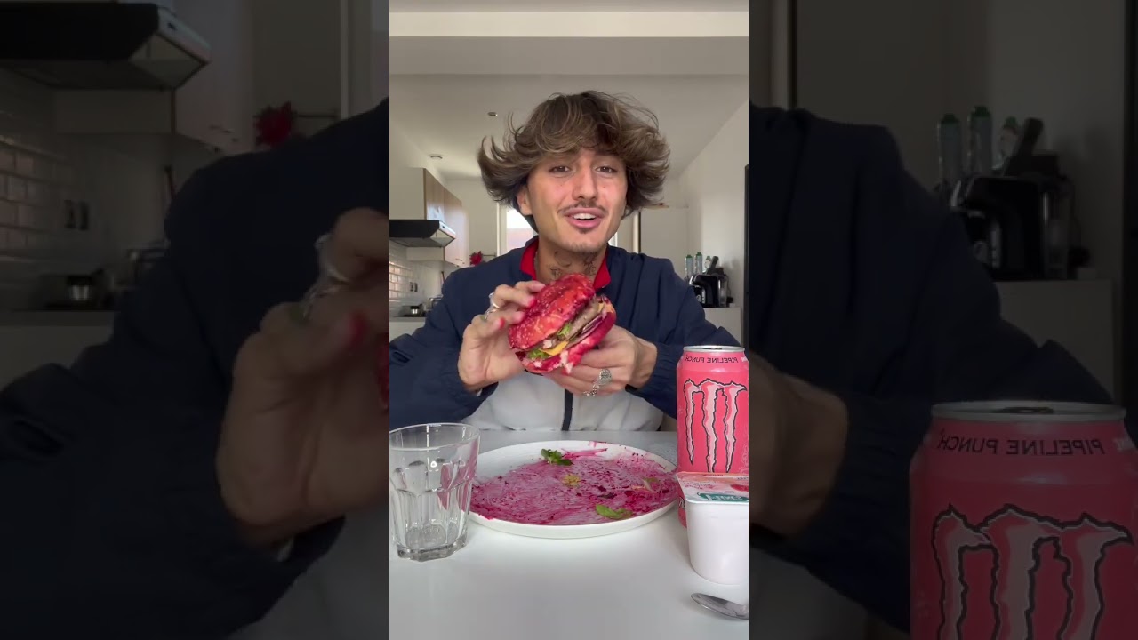 JE MANGE QUE DU ROSE PENDANT 24H !
