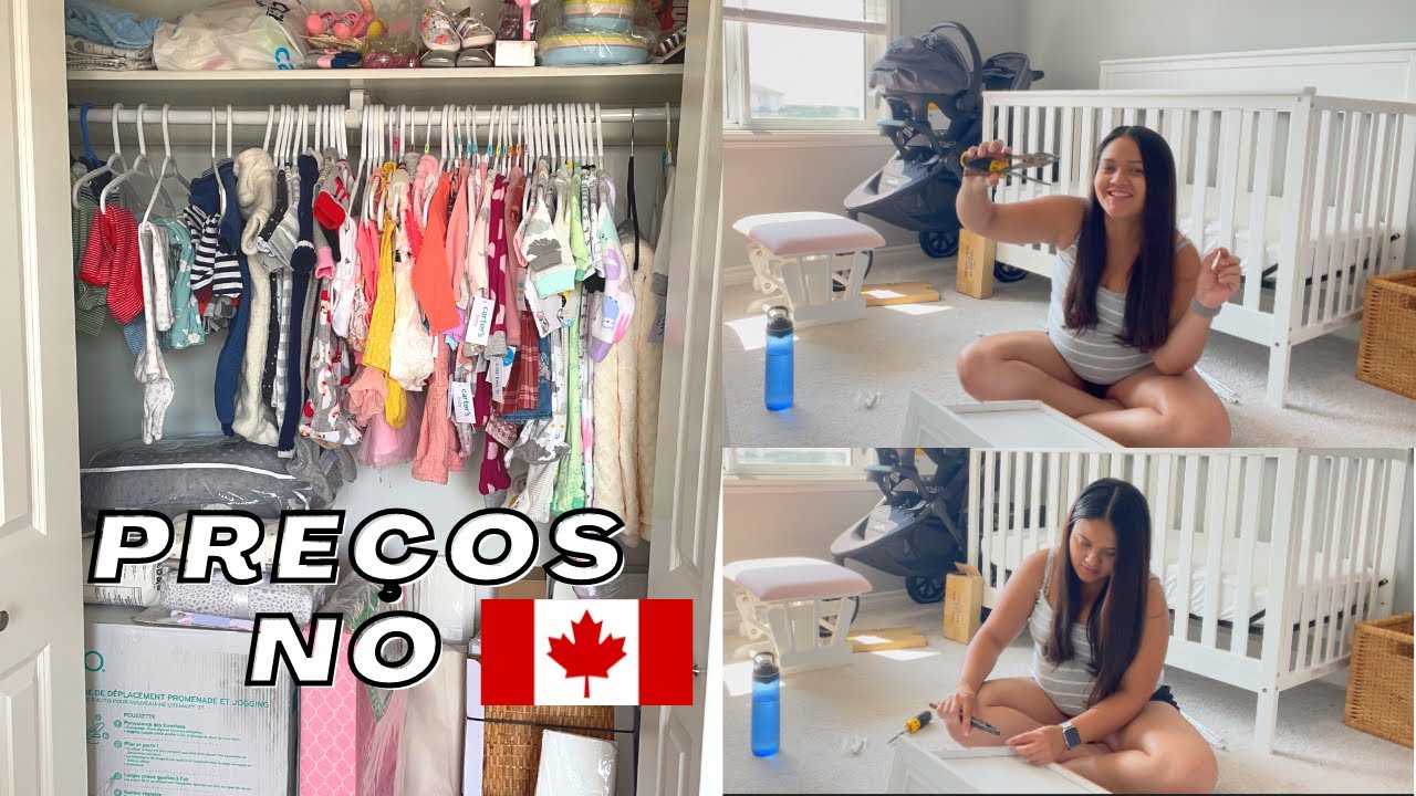ENXOVAL DA MINHA BEBÊ NO CANADÁ - RENATA BARBOSA