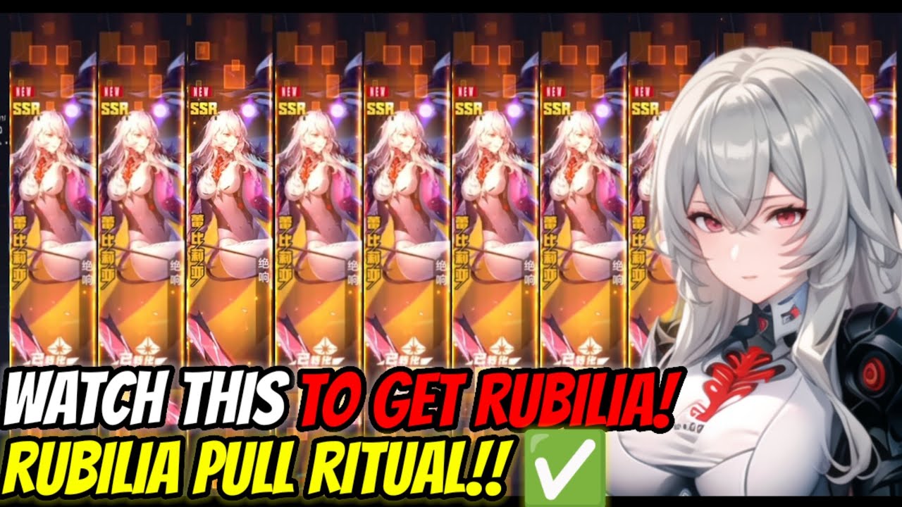 WATCH THIS If You Want To GET RUBILIA! Rubilia Pull Ritual!! ✅ Tower of Fantasy