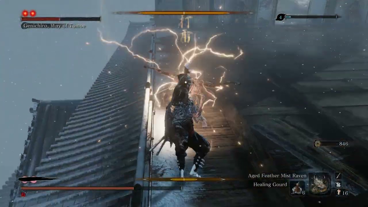 SEKIRO:Long May the Shadows Reflect, Genichiro ng9+charmless