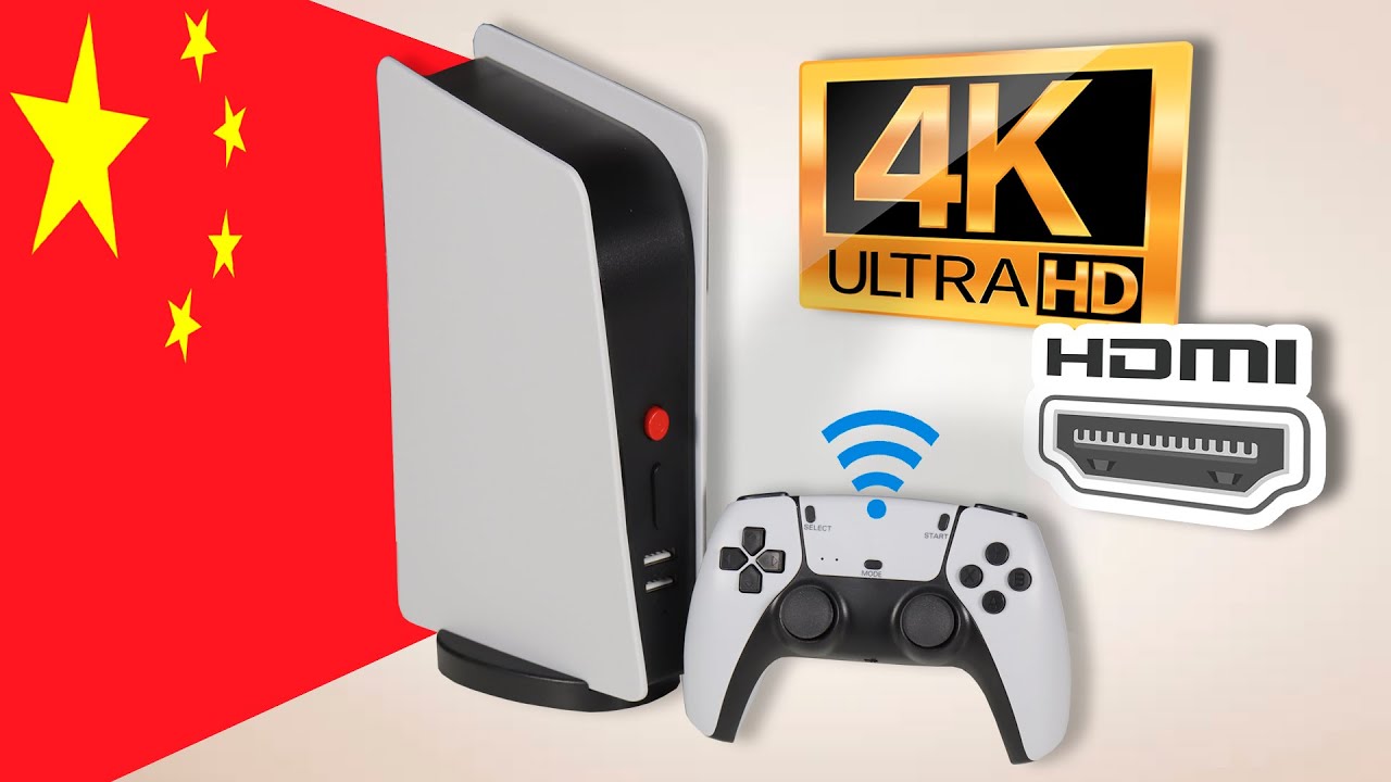NUEVO CLON CHINO de la Play Station 5 con HDMI y 4K