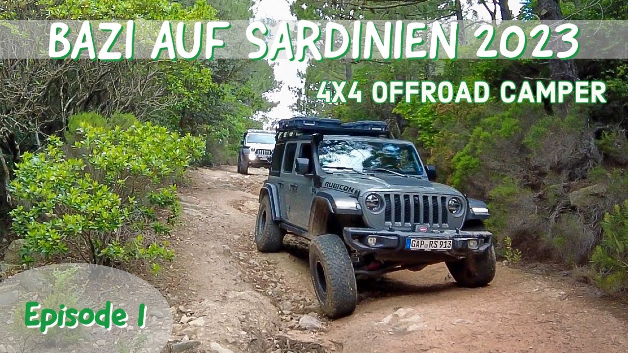 Sardinien 2023 Overlanding, Offroad, schöne Stellplätze. Episode 1
