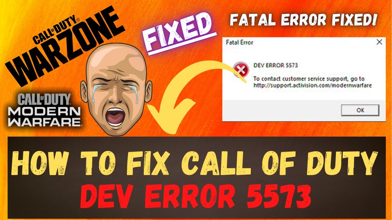 How To Fix Call of Duty Warzone Dev Error 5573 2021 100% Working Method | FixDev Error 5573
