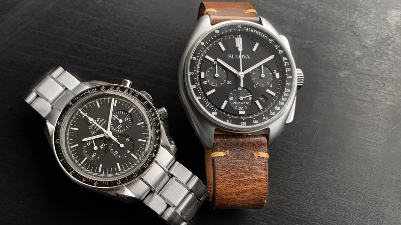Omega Speedmaster Professional vs. Bulova Lunar Pilot