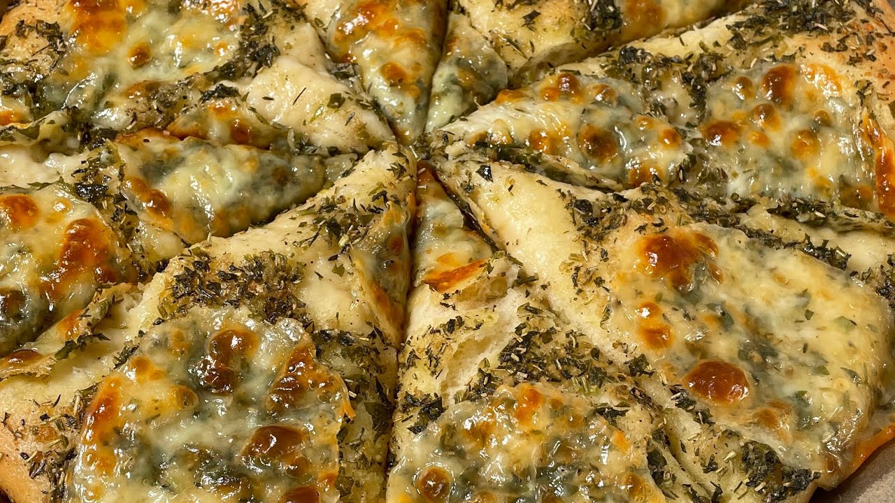 Czosnek Herb Mozzarella Pizza 🍕 Proste i bardzo smaczne przepisy na pizzę