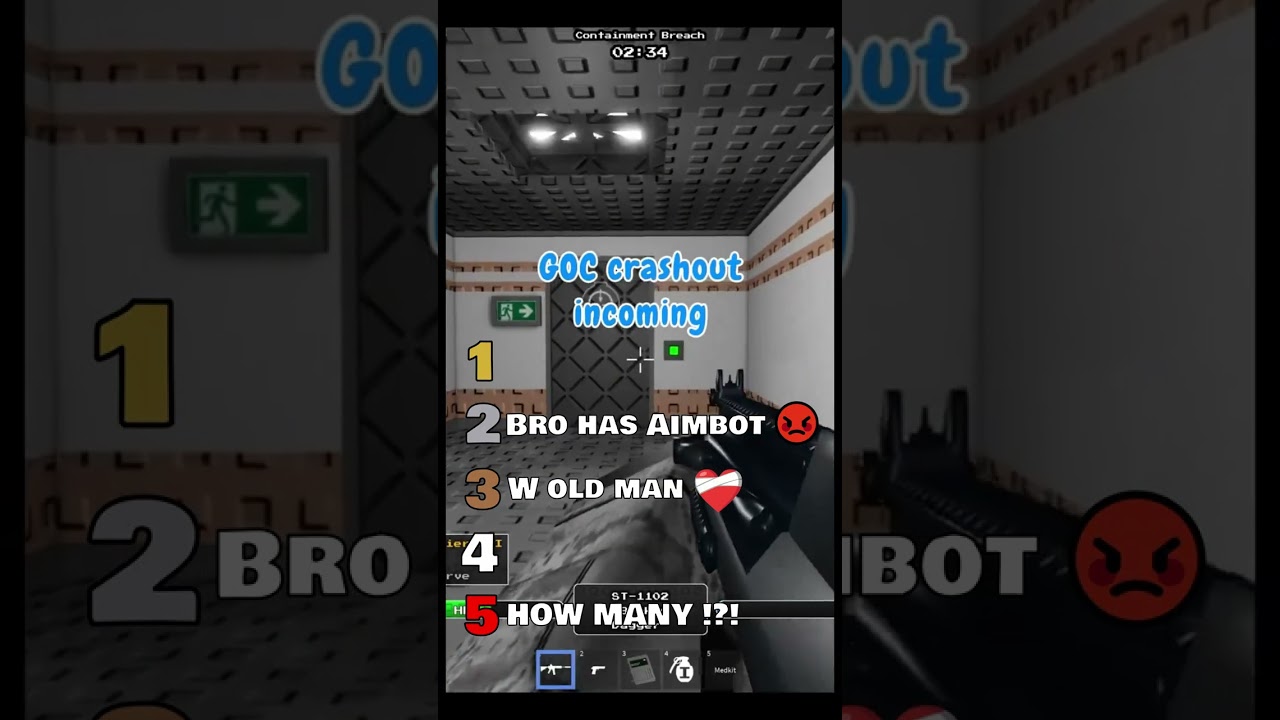 Ranking 5 best retrobreach moments !!! #retrobreach #roblox #scp