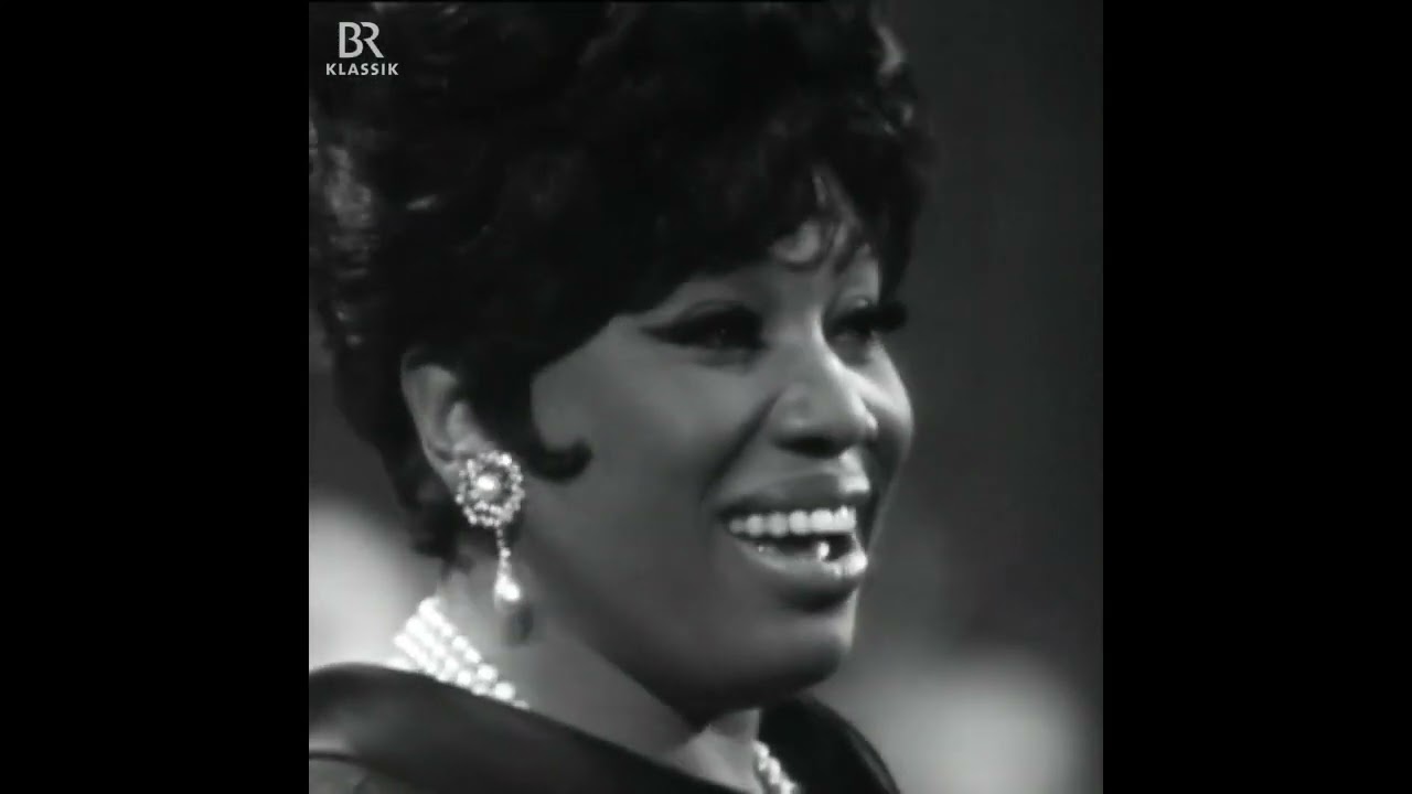 Leontyne Price, Summertime, George Gershwin, Porgy and Bess, Munchen, Munich 1968