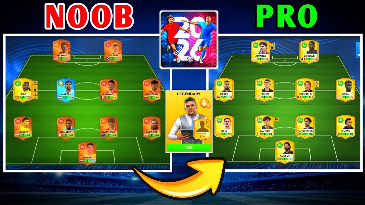 OD NOOBA DO PROFESJONALISTY! &ndash; Jak zbudować legendarną drużynę w DLS 26 | Dream League Soccer 2026
