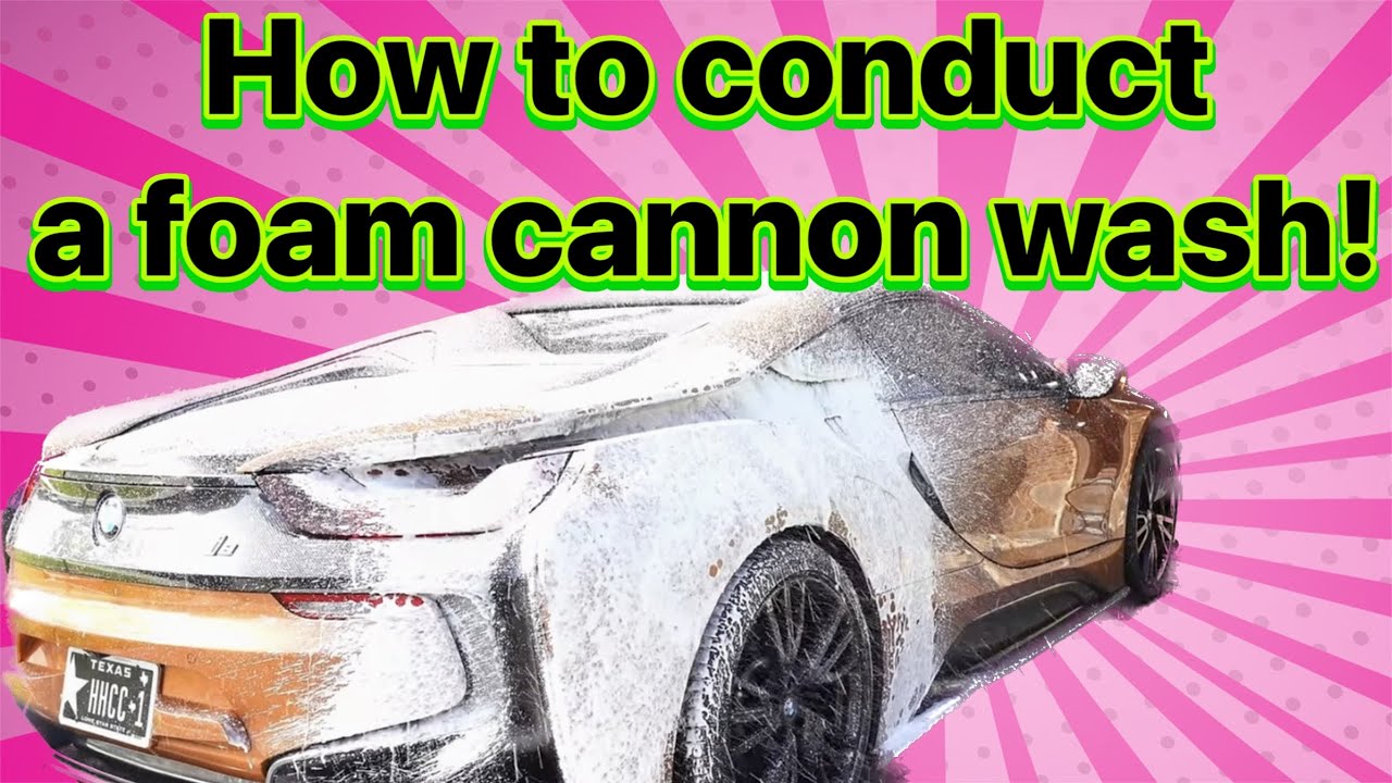 USE NEW VIDEO: Foam cannon wash and auto detail! Serving the Killeen Area
