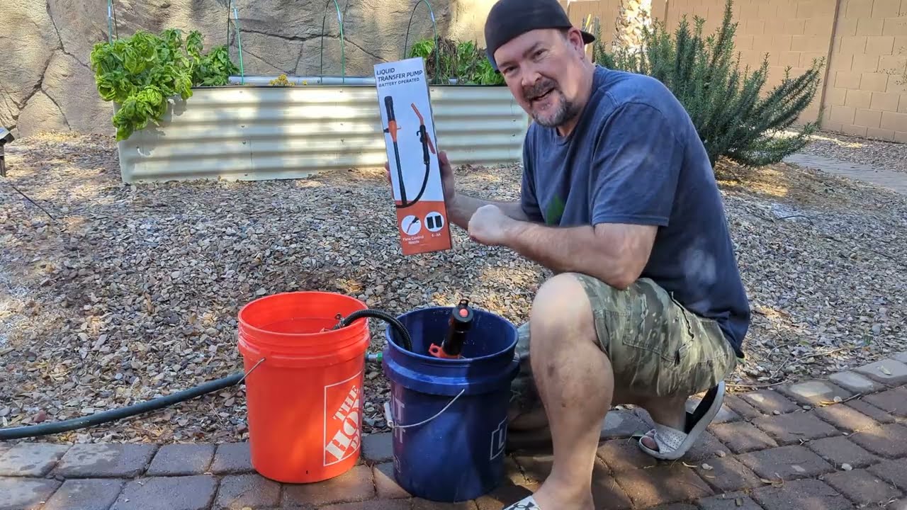 Battery Powered Siphon First Impressions and Test