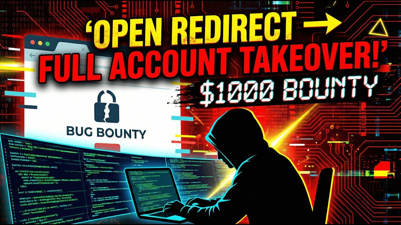 Bug Bounty: 1000$ Open Redirect to Full Account Takeover | #Fusion Security