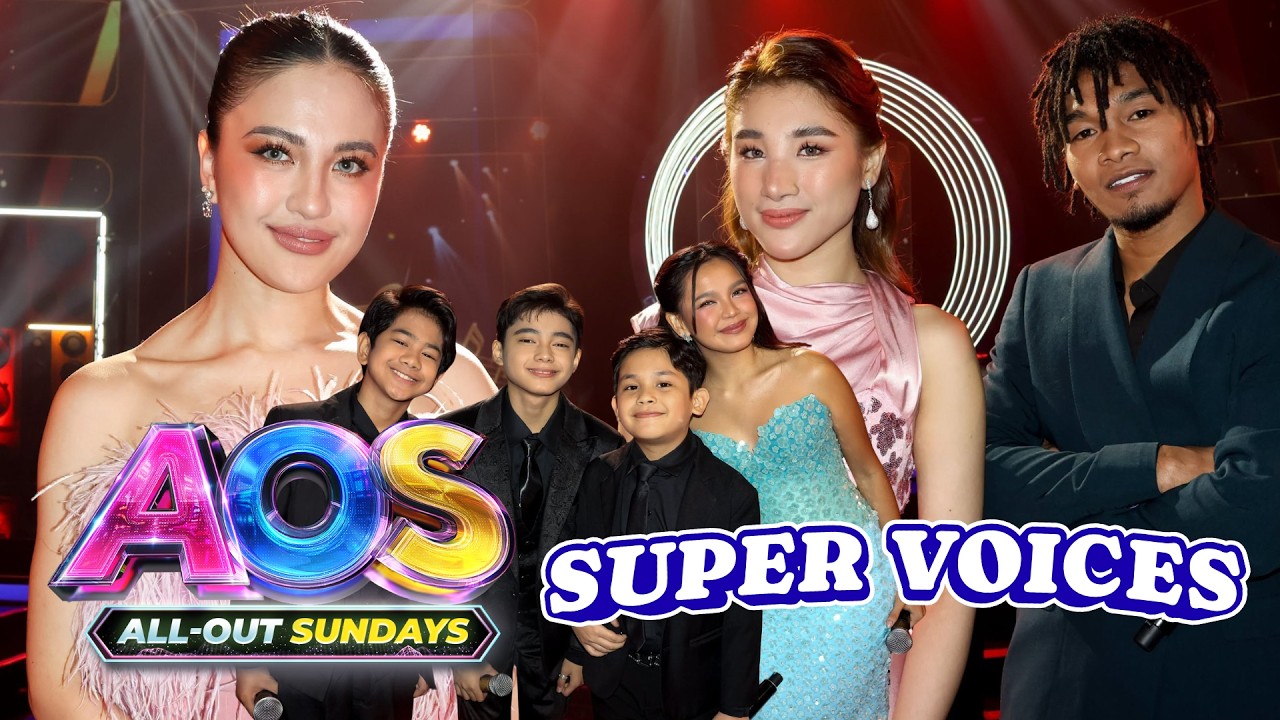 AOS Super Voices deliver a stunning Bruno Mars medley! | All-Out Sundays