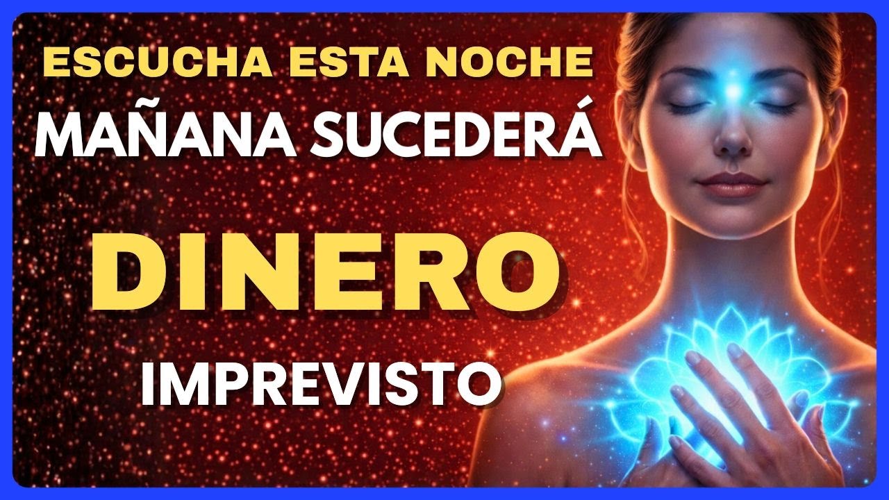 ESCUCHA ESTA NOCHE: EL DINERO LLEGARÁ MAÑANA | Meditación