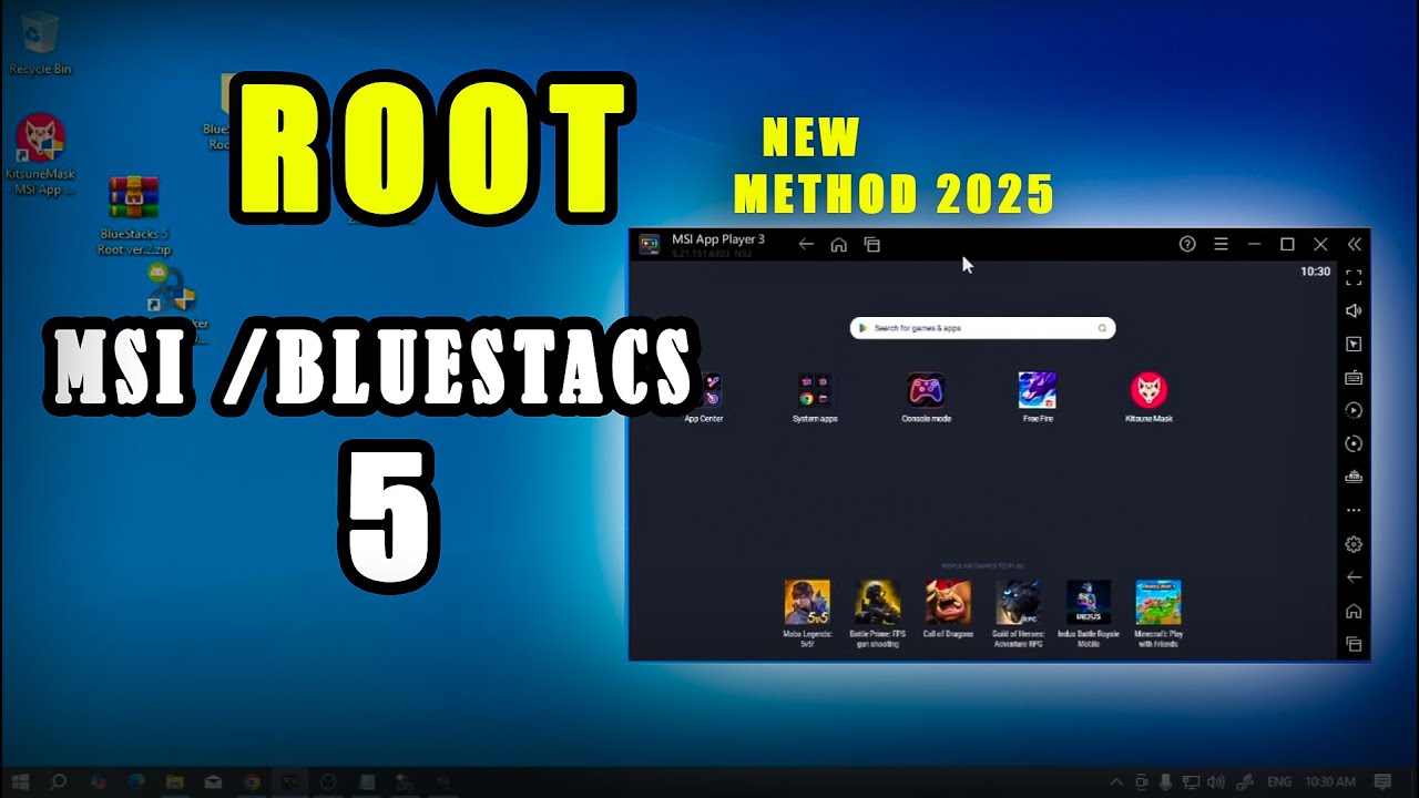🔥 How to Root Bluestacks 5 MSI (100% Working) | Easy Method