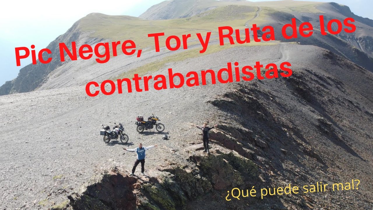 PIC NEGRE⛰, ruta dels CONTRABANDISTES💰 y TOR🔪 en MOTO