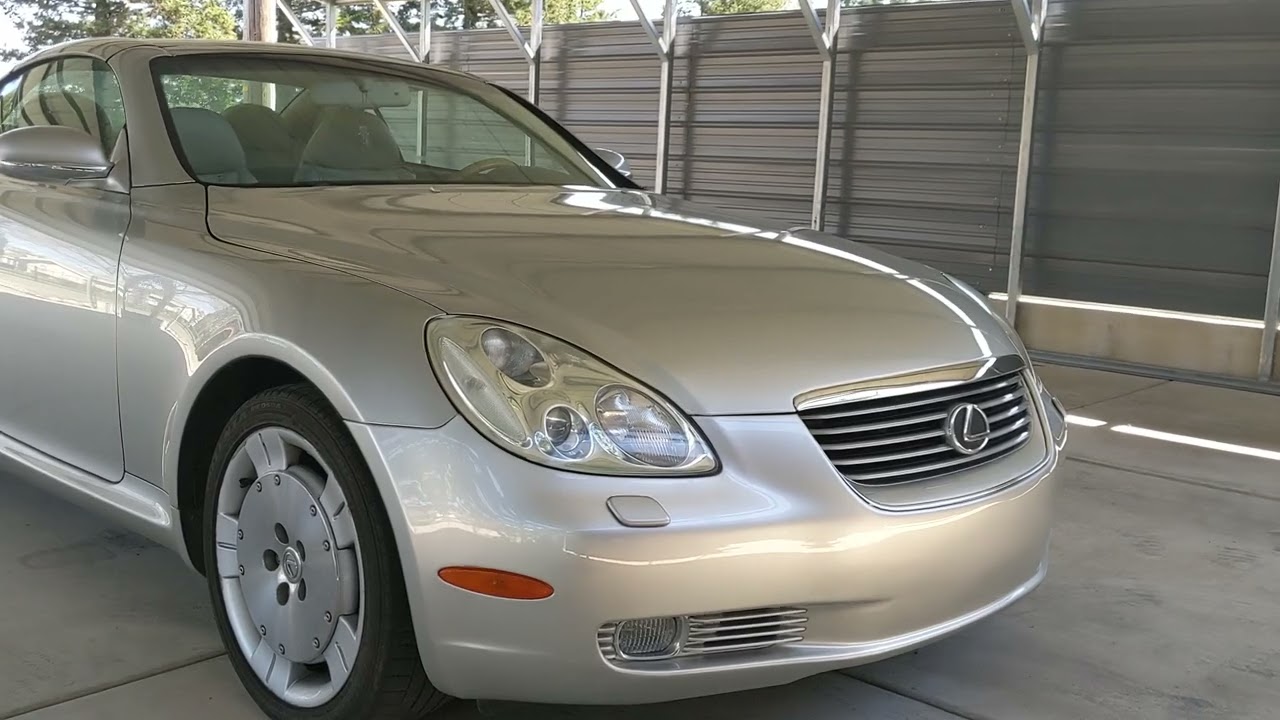 Наш красавец Lexus SC430  2002 года выпуска