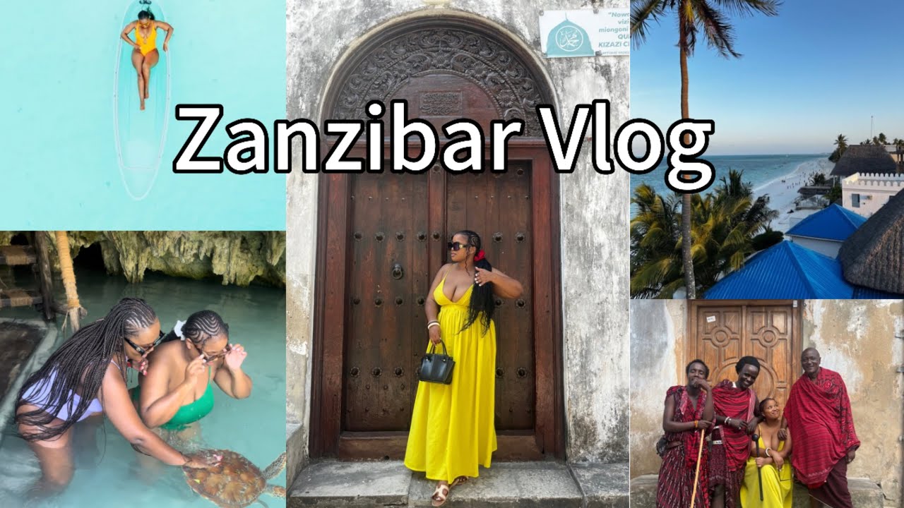 ZANZIBAR TRAVEL VLOG 🇹🇿🏝️|Kendwa beach, Stone town & more