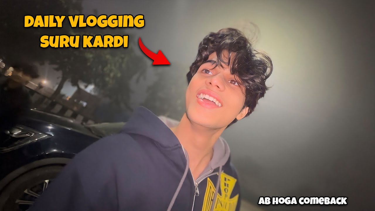 Daily vlogging start kardi😳| Ab hoga comeback