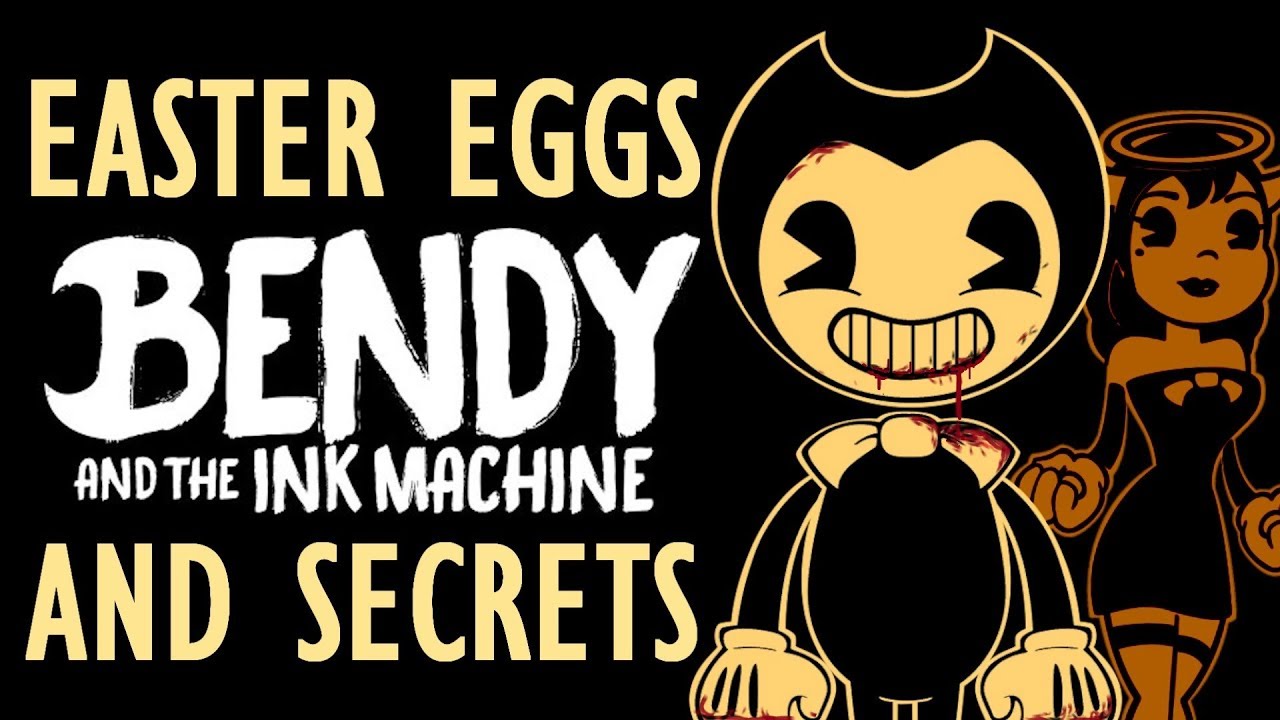 Bendy And The Ink Machine Easter Eggs And Secrets HD