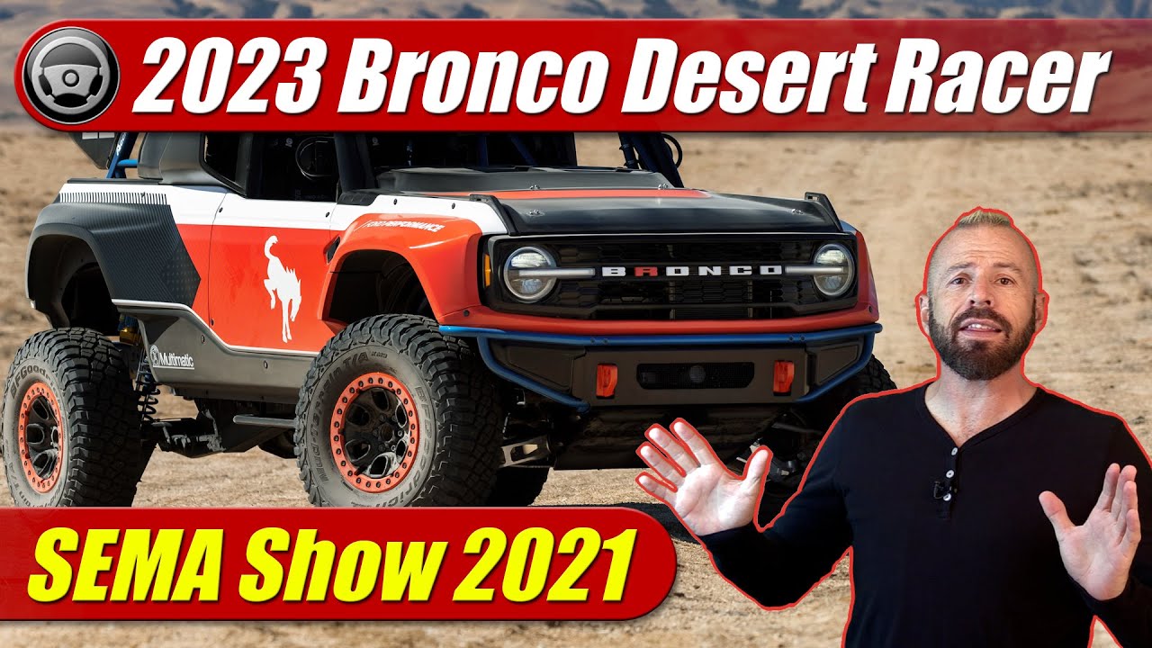 5.0 V8 2023 Ford Bronco Desert Racer Revealed