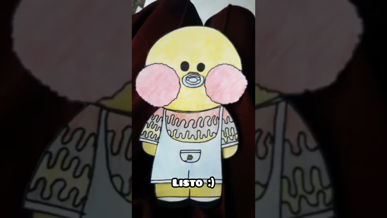 Como hacer ropa para patito de papel /dacalui games